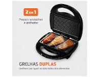 Sanduicheira Mondial Fast Grill S-12 Preta 750W