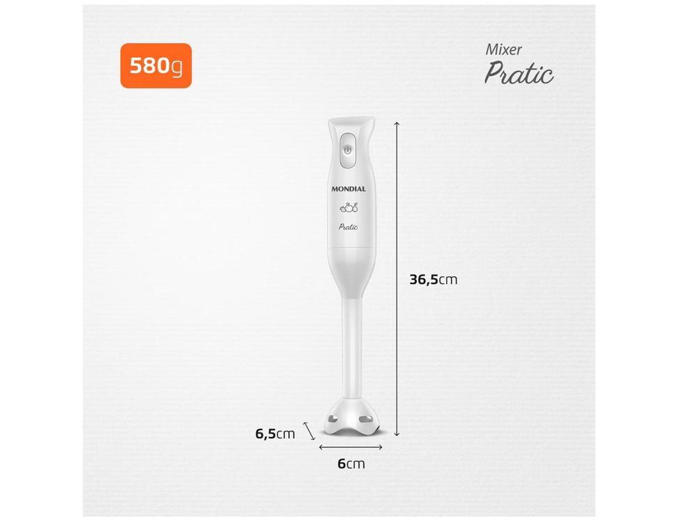 Mixer 2 em 1 Mondial 200W Branco M-15-W - 8