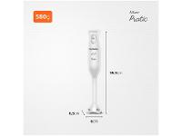 Mixer 2 em 1 Mondial 200W Branco M-15-W - 10