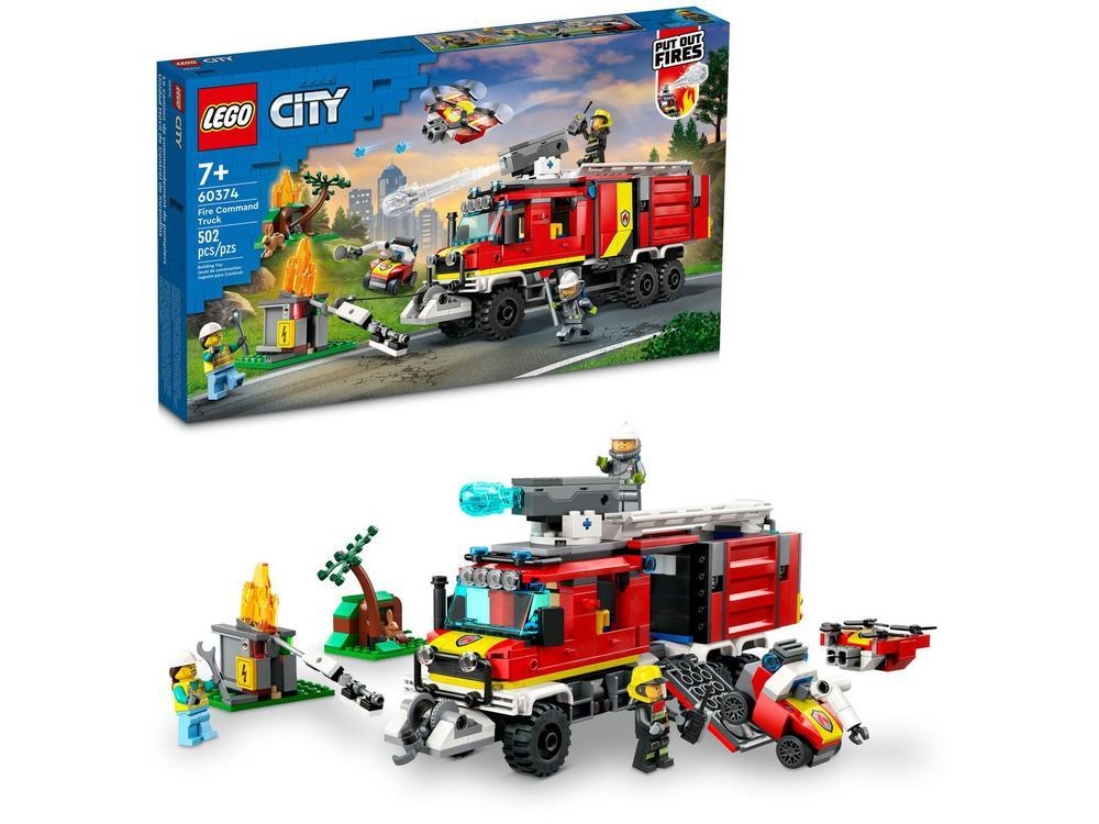 LEGO City Caminhão de Comando dos Bombeiros - 2