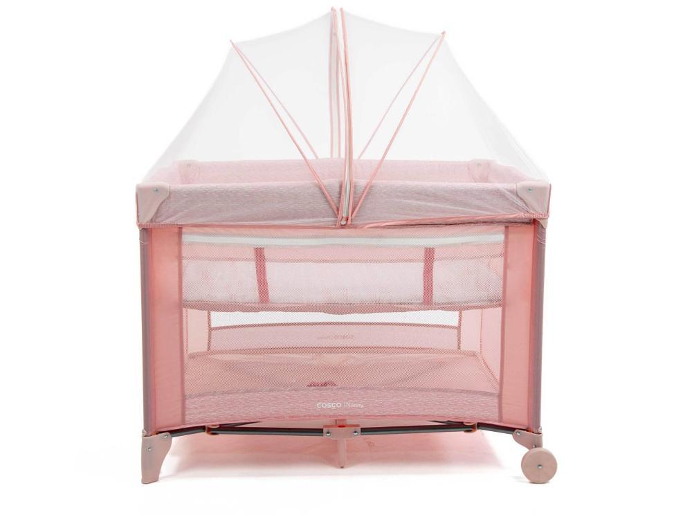 Berço Portátil Cosco Kids Nanny 2 Níveis de Altura - 10