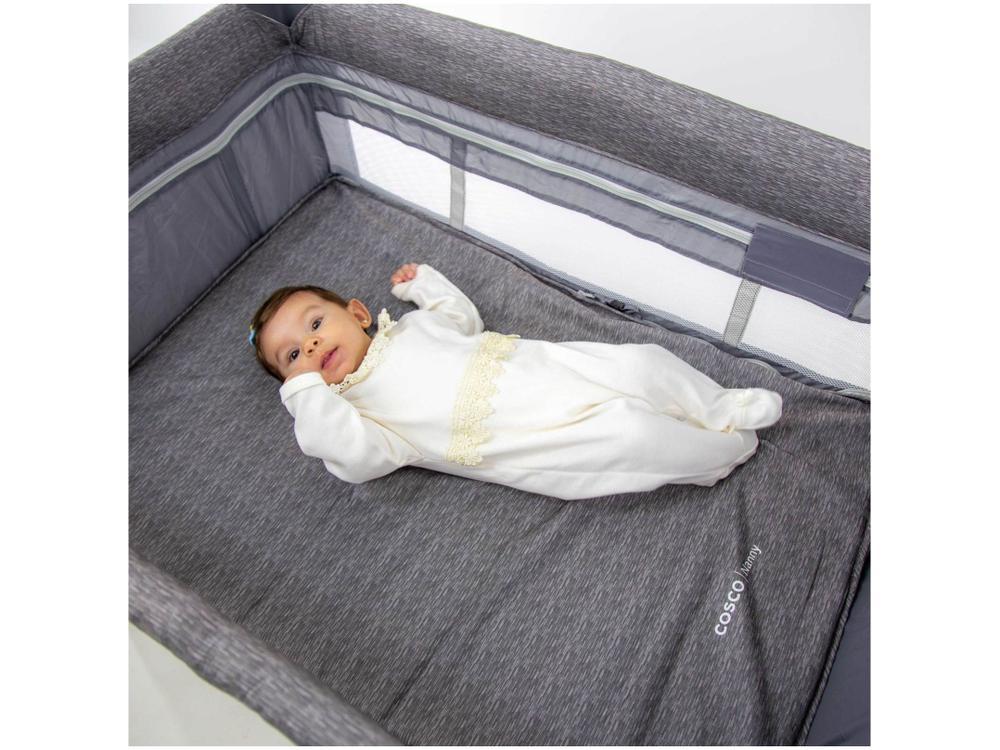 Berço Portátil Cosco Kids Nanny 2 Níveis de Altura - 9