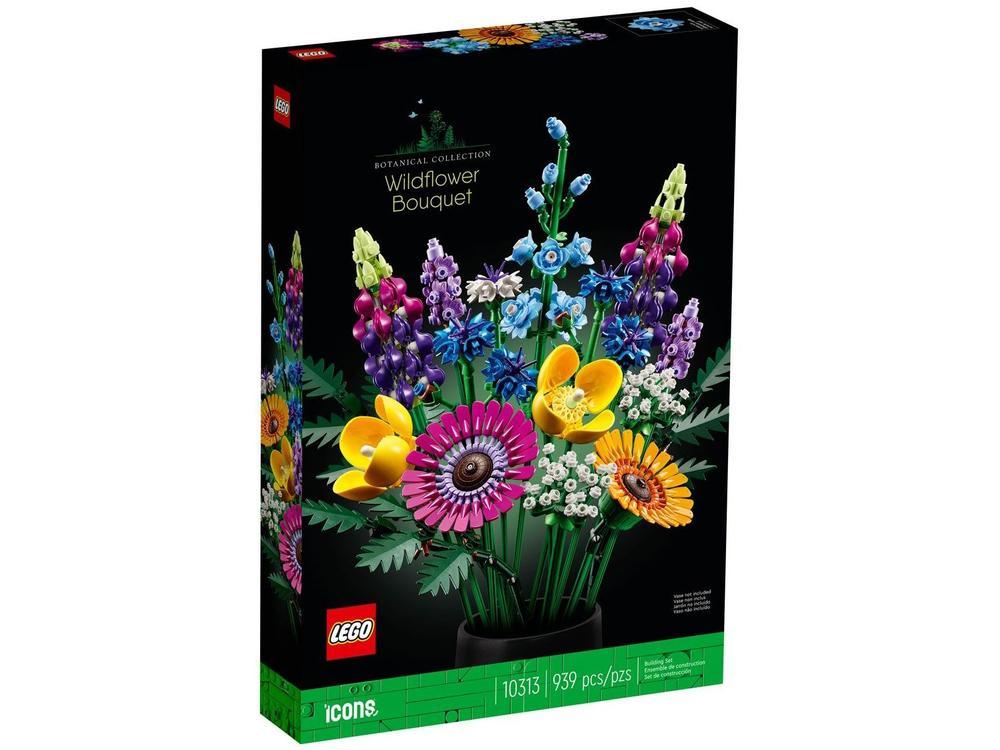 LEGO Icons Buquê de Flores Silvestres 939 Peças - 1