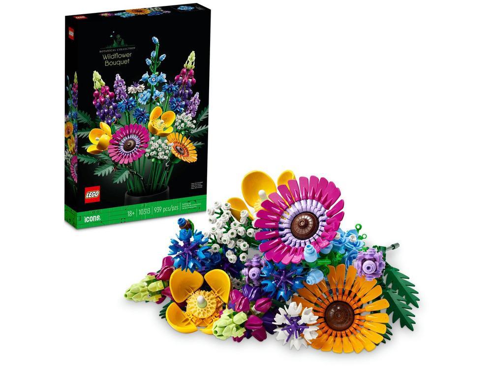 LEGO Icons Buquê de Flores Silvestres 939 Peças - 3