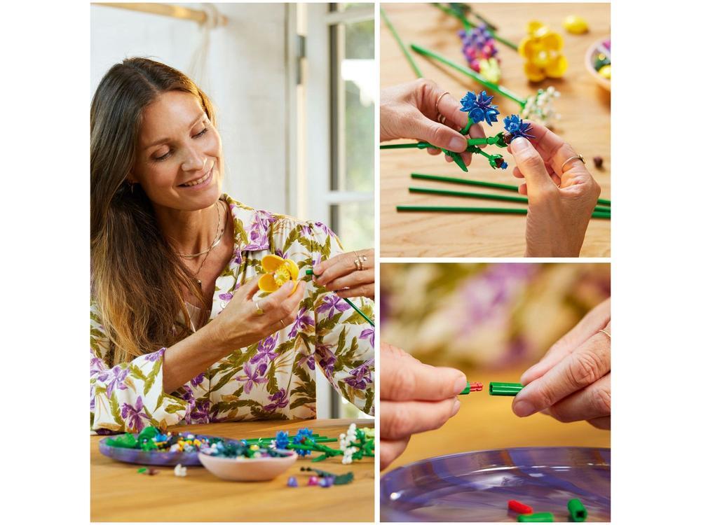LEGO Icons Buquê de Flores Silvestres 939 Peças - 8