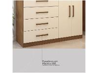 Cômoda 4 Gavetas 2 Portas Demóbile Aurea - 9