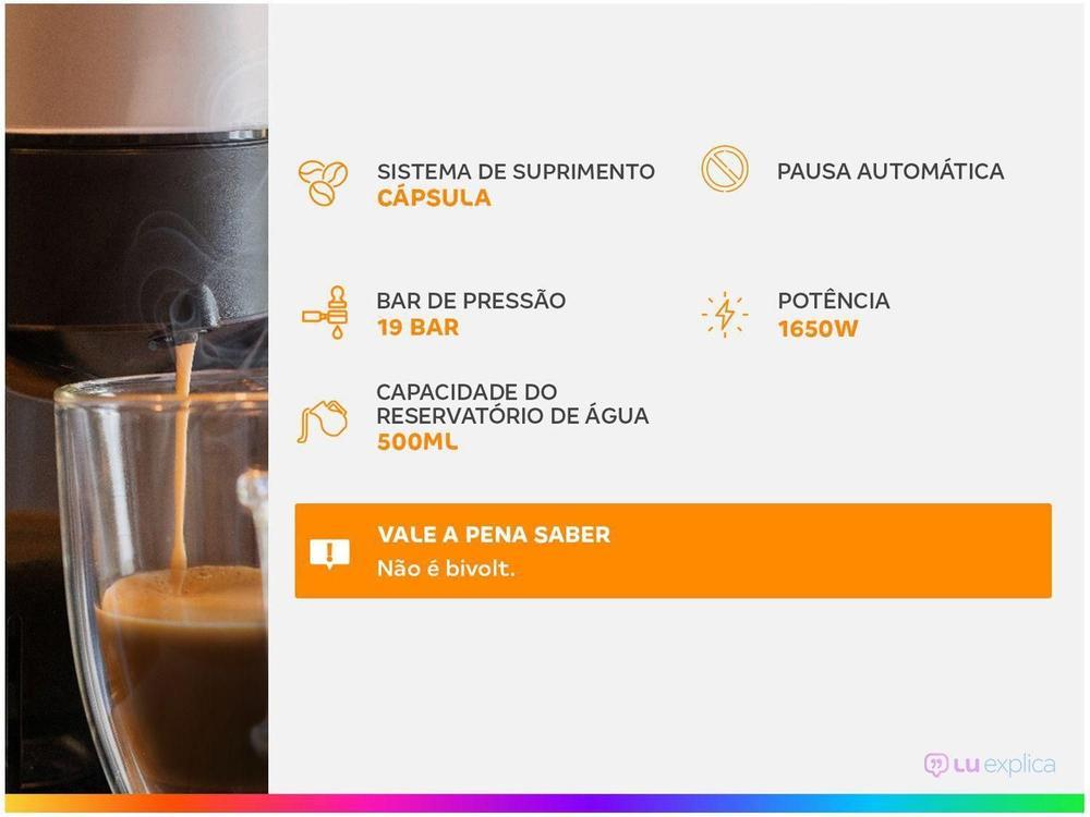 Cafeteira Nespresso Vertuo Pop Preta - 21