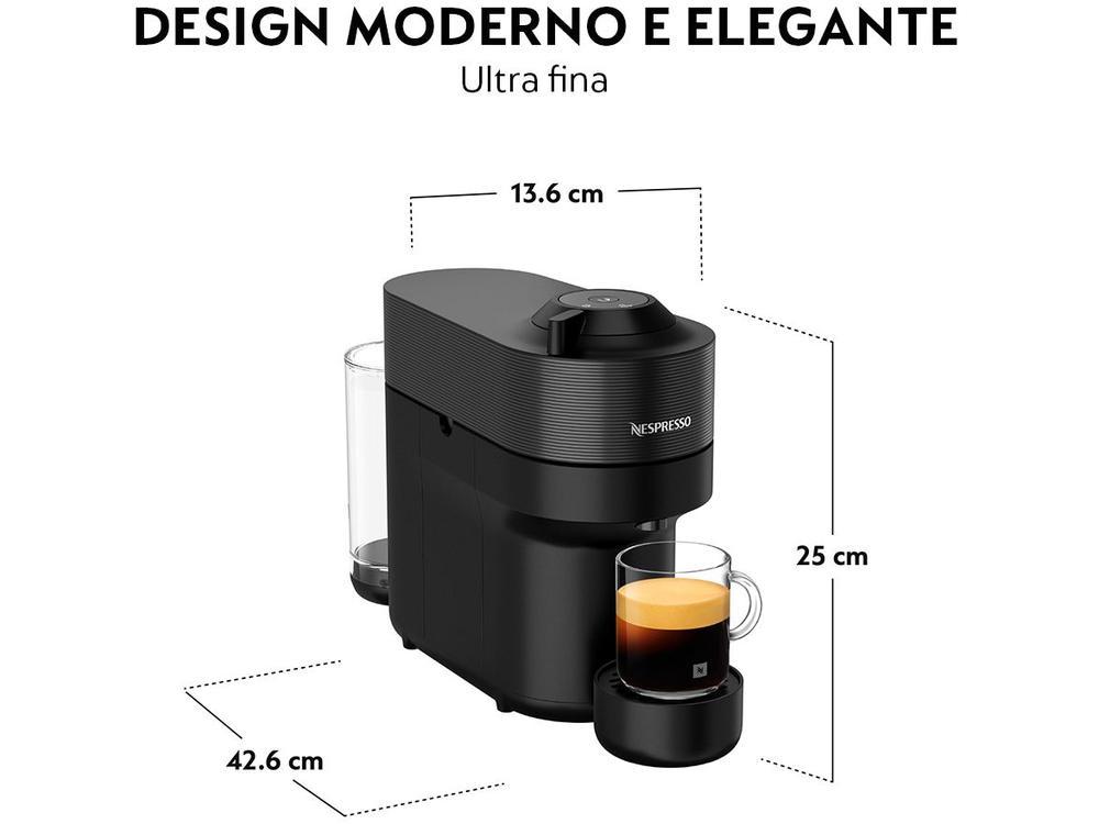 Cafeteira Nespresso Vertuo Pop Preta - 4