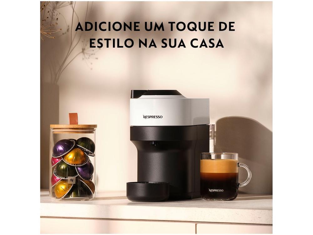 Cafeteira Espresso Nespresso Vertuo Pop Preto - 6