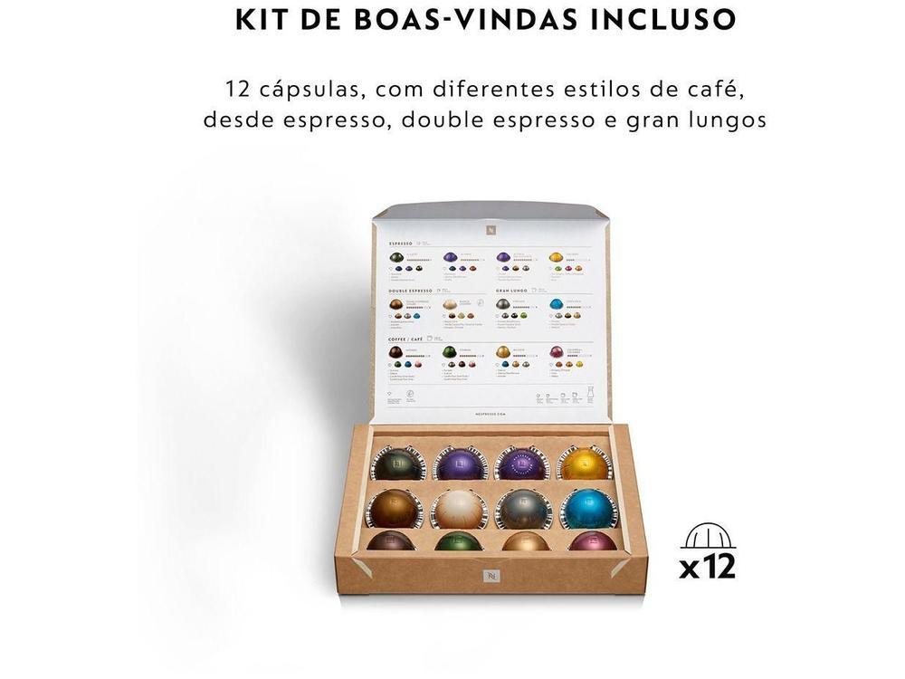 Cafeteira Espresso Nespresso Vertuo Pop Azul - 30