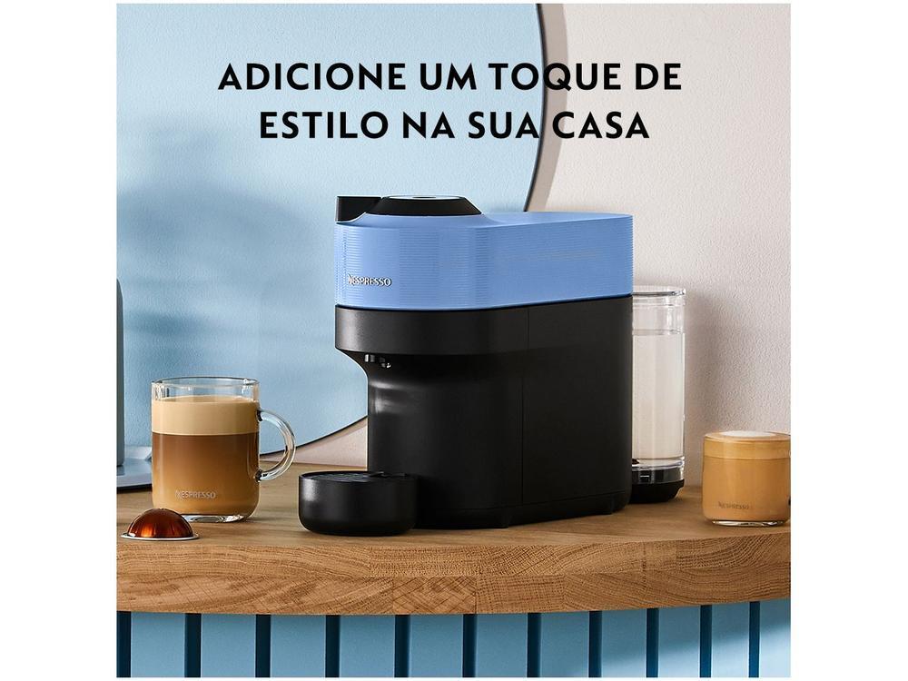 Cafeteira Espresso Nespresso Vertuo Pop Azul - 6