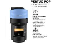 Cafeteira Espresso Nespresso Vertuo Pop Azul - 7