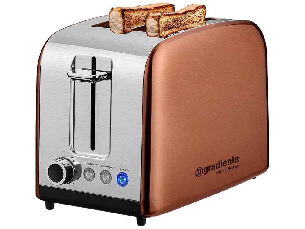 Torradeira Gradiente Excellence Cobre Inox - 8
