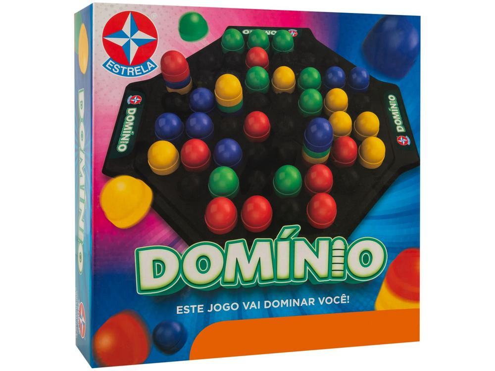 Jogo Domínio Tabuleiro Estrela - 1