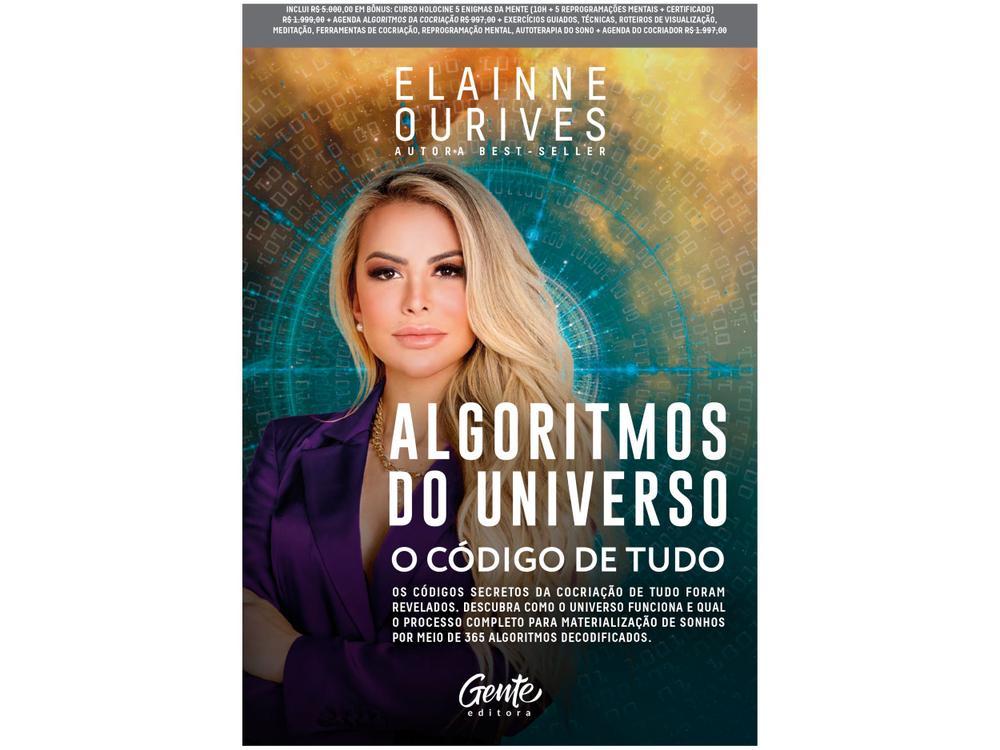 Livro Algoritmos do Universo Elainne Ourives - 1