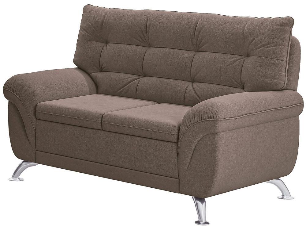 Sofá 2 Lugares Suede Atrium Linoforte - 1