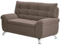 Sofá 2 Lugares Suede Atrium Linoforte - 1