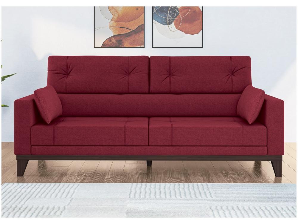 Sofá 4 Lugares Suede Cannes Linoforte - 6