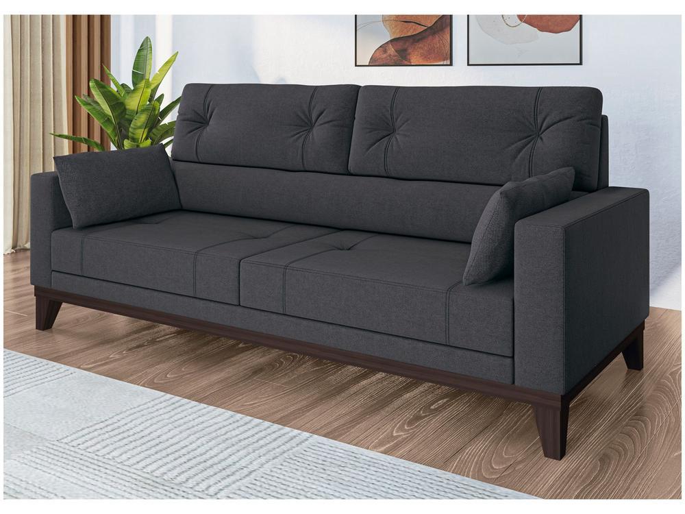 Sofá 4 Lugares Suede Cannes Linoforte - 1