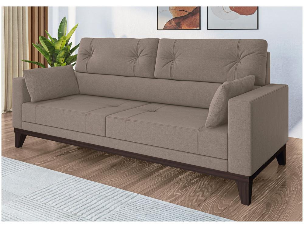 Sofá 4 Lugares Suede Cannes Linoforte - 1