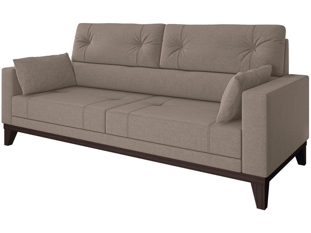 Sofá 4 Lugares Suede Cannes Linoforte - 4