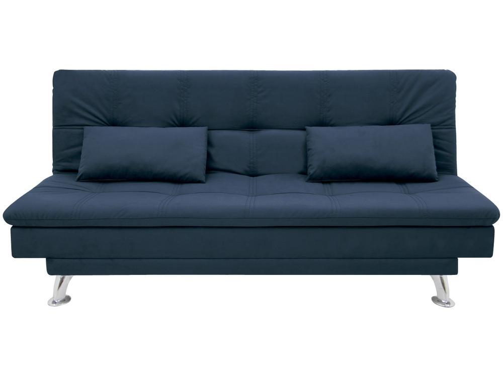 Sofá-cama Casal Reclinável Suede Linoforte Yasmin - 8