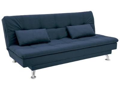 Sofá-cama Casal Reclinável Suede Linoforte Yasmin