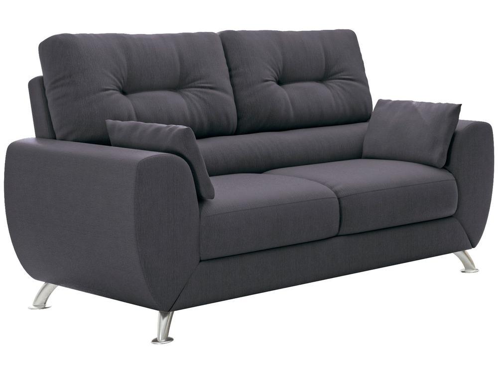 Sofá 2 Lugares Suede Amarilis Linoforte - 4