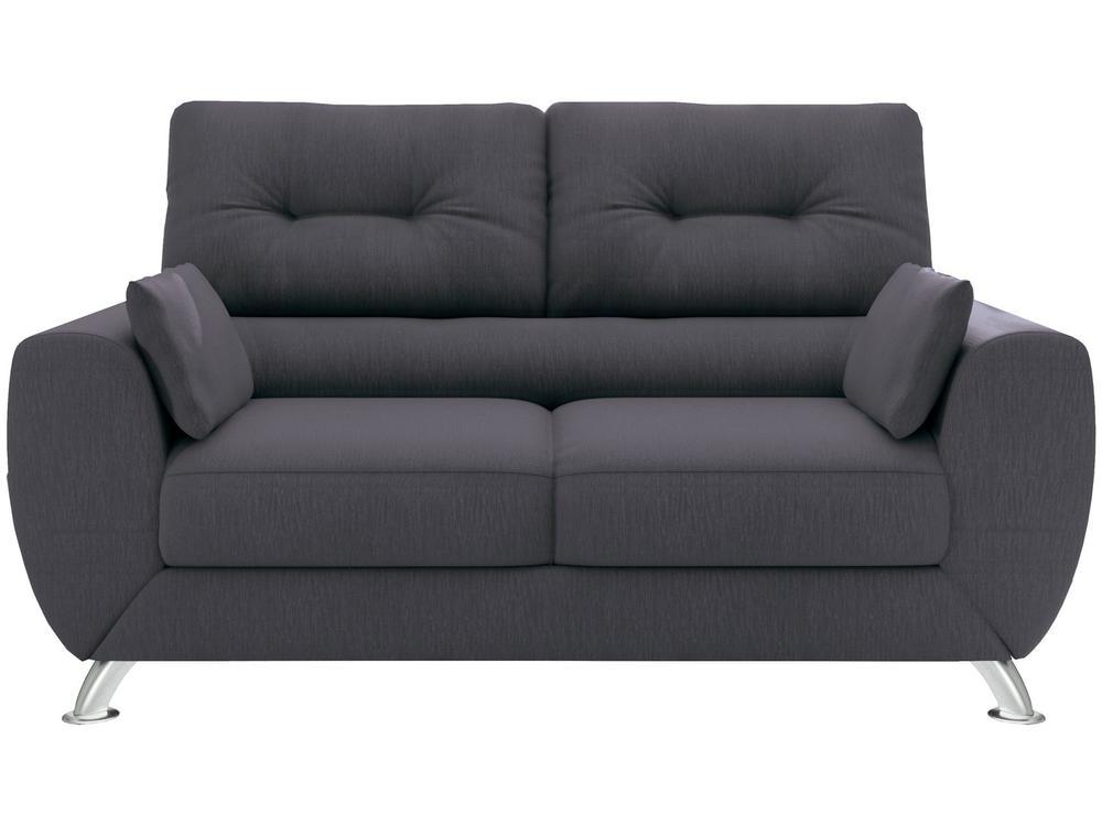 Sofá 2 Lugares Suede Amarilis Linoforte - 5