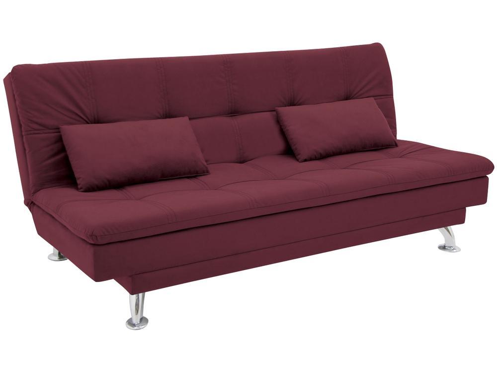 Sofá-cama Casal Reclinável Suede Linoforte Yasmin - 5