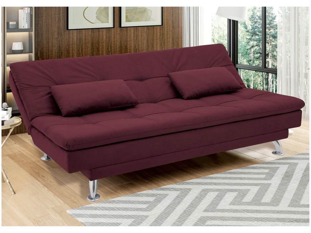 Sofá-cama Casal Reclinável Suede Linoforte Yasmin - 7
