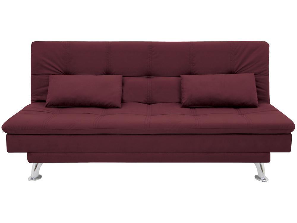 Sofá-cama Casal Reclinável Suede Linoforte Yasmin - 8