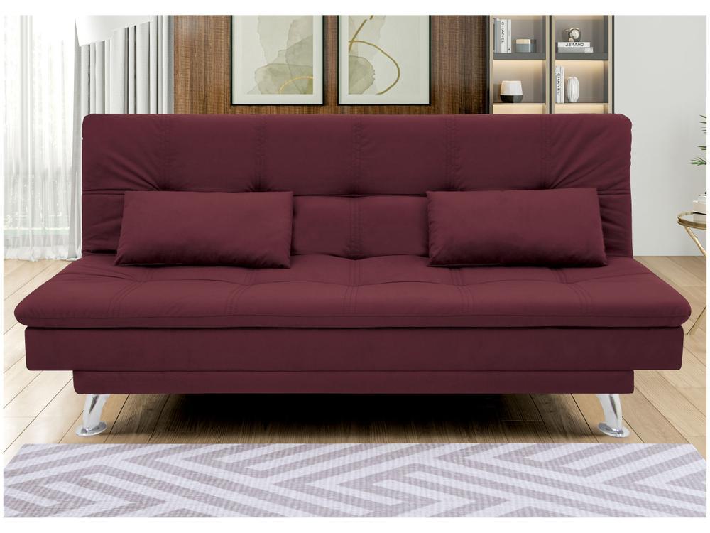 Sofá-cama Casal Reclinável Suede Linoforte Yasmin - 9