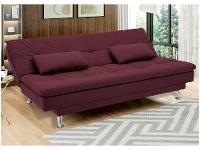 Sofá-cama Casal Reclinável Suede Linoforte Yasmin - 7