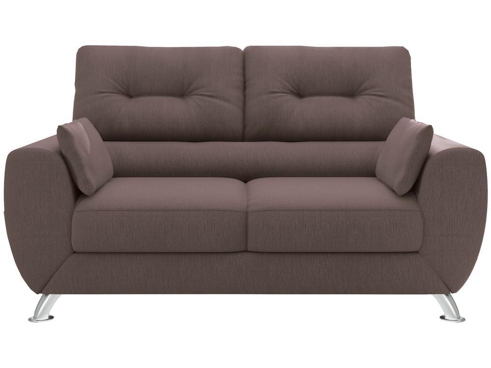 Sofá 2 Lugares Suede Amarilis Linoforte - 5