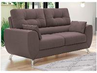 Sofá 2 Lugares Suede Amarilis Linoforte - 1