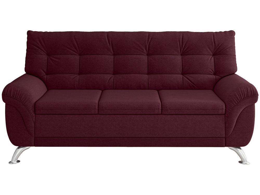 Sofá 3 Lugares Suede Atrium Linoforte - 5