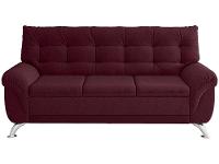 Sofá 3 Lugares Suede Atrium Linoforte - 5