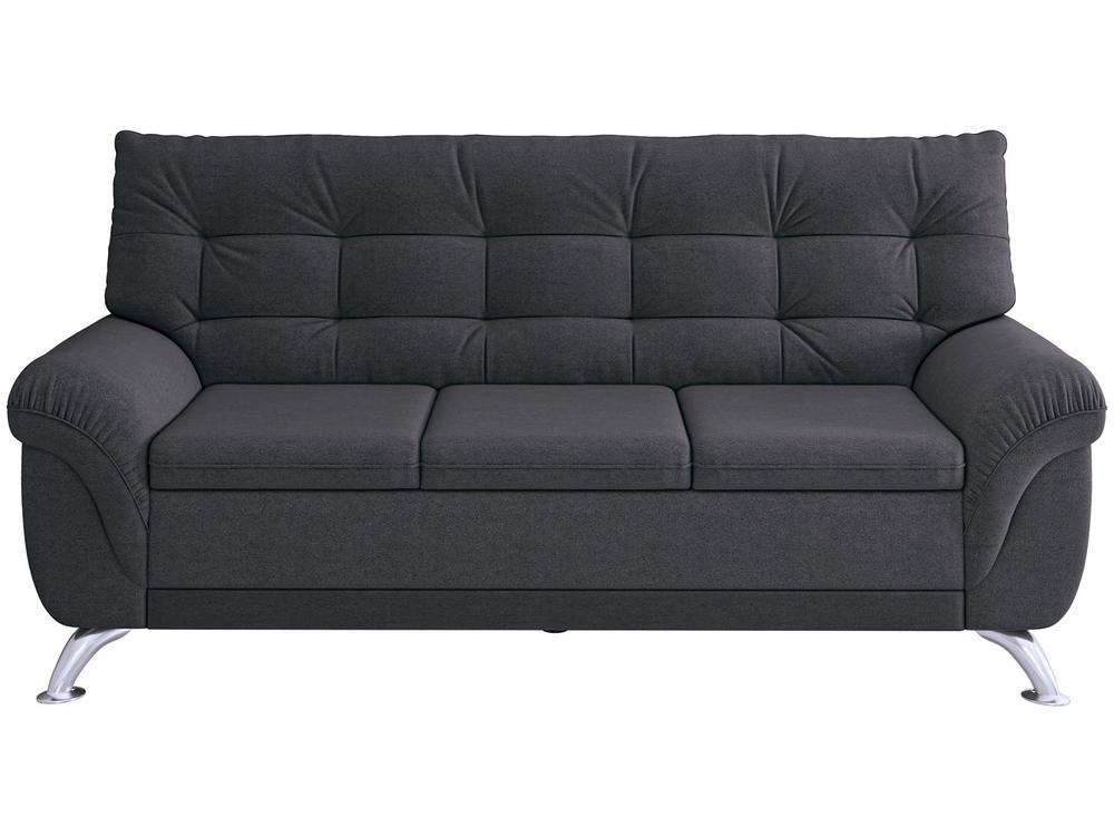 Sofá 3 Lugares Suede Atrium Linoforte - 5