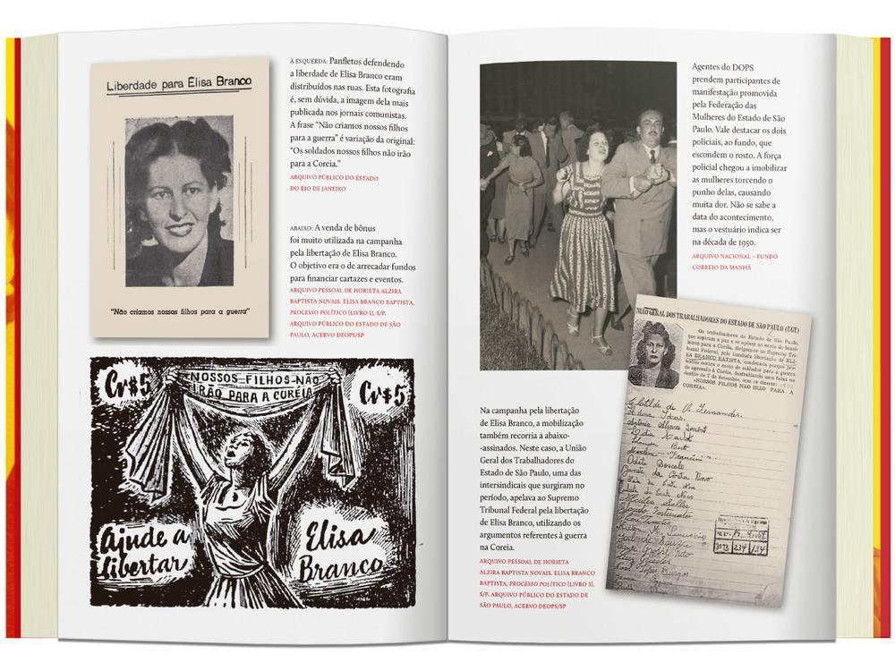 Livro Elisa Branco: Uma Vida em Vermelho Jorge Ferreira - 6