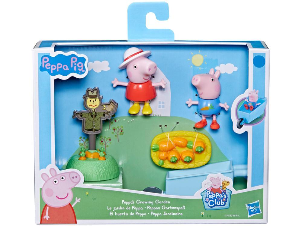 Mini Figura Peppa Pig Jardineira Hasbro 2 Unidades - 2