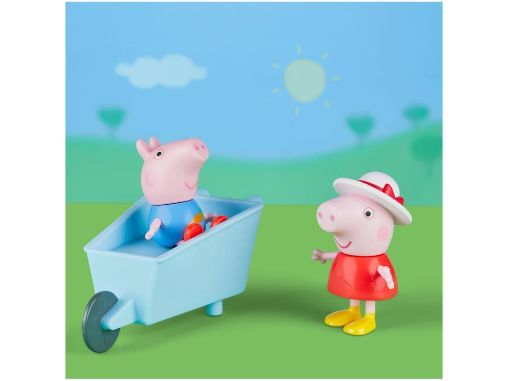 Mini Figura Peppa Pig Jardineira Hasbro 2 Unidades - 6