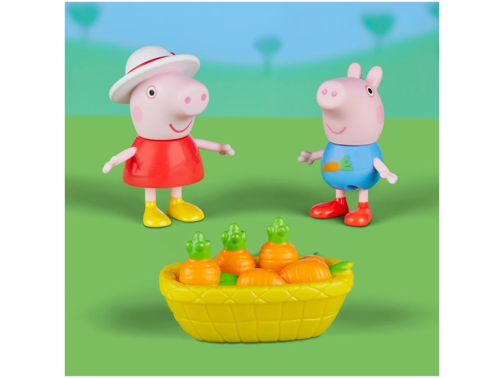 Mini Figura Peppa Pig Jardineira Hasbro 2 Unidades - 7