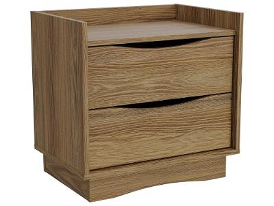 Mesa de Cabeceira 2 Gavetas Kansas Kappesberg