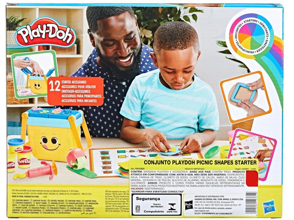 Kit Massinha Play-Doh Picnic Shapes Starter Hasbro - 10