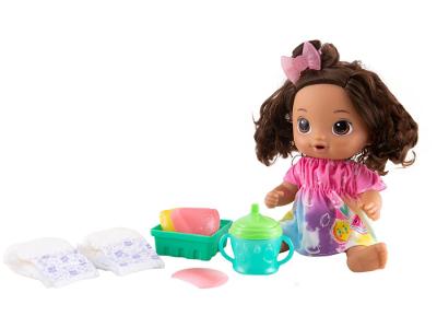 Boneca Baby Alive Hora do Suco Morena 