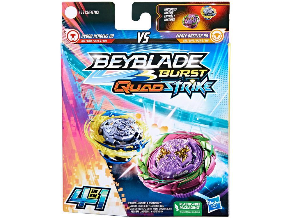 Beyblade Hasbro Burst Fierce Bazilisk B8 e Hydra - 2