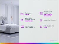 Base Cama Box Casal Umaflex 138x38x188cm - 2
