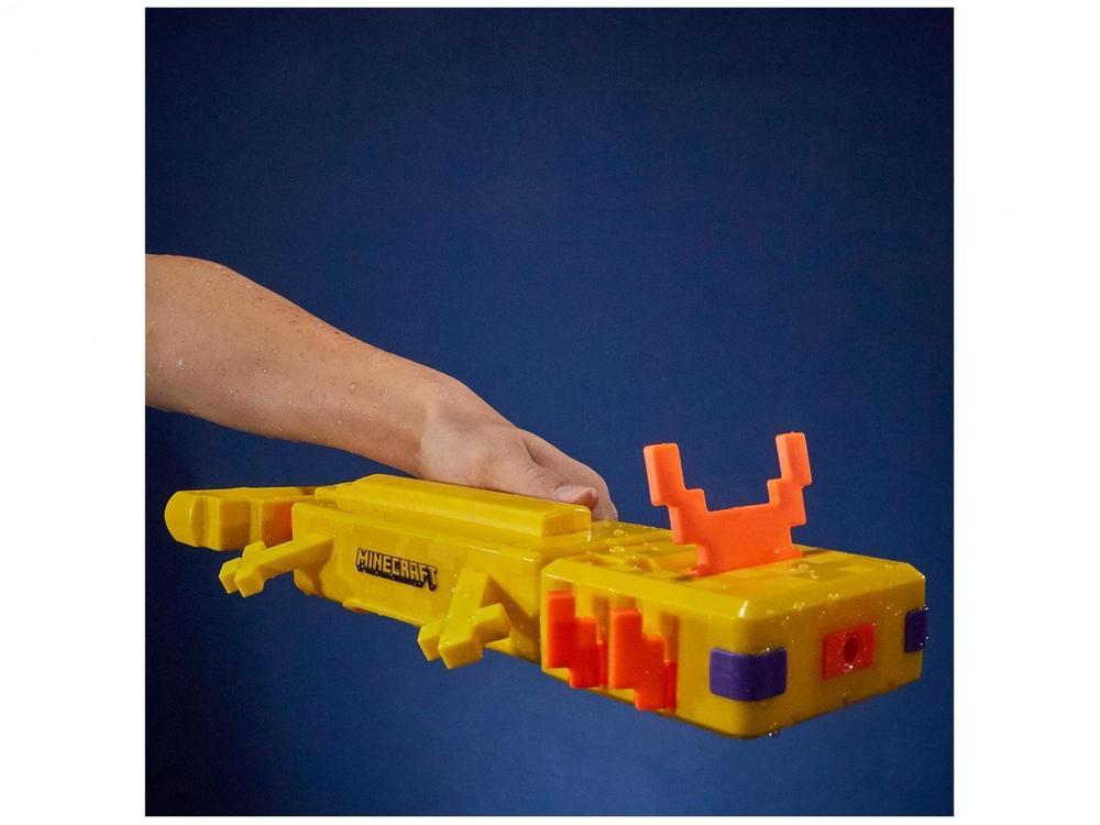 Nerf de Água Super Soaker Minecraft Axolotl - 8