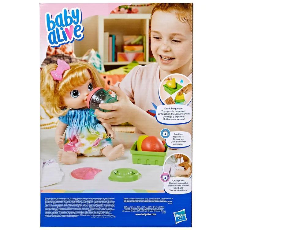 Boneca Baby Alive Hora do Suco Loira  - 7